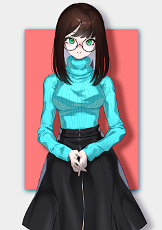 荷包蛋采集到原画原画-一只荷包蛋采集到【绘画参考】插画师 aruk_bb