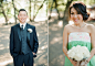 朝鲜族女孩儿的纽约西式户外草坪婚礼 - 朝鲜族女孩儿的纽约西式户外草坪婚礼婚纱照欣赏
