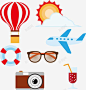 节假日旅游标志高清素材 太阳 免费下载 页面网页 平面电商 创意素材 png素材