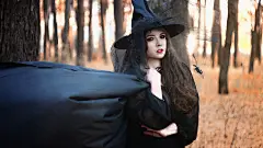万圣节性感美女cos高清桌面壁纸