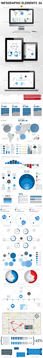 Infographic Elements Template Pack 04 - Infographics 