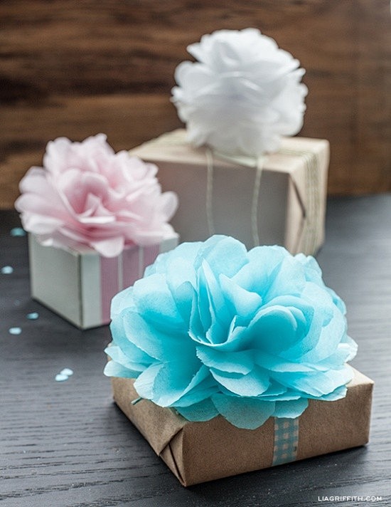 DIY Tissue Paper Pom...