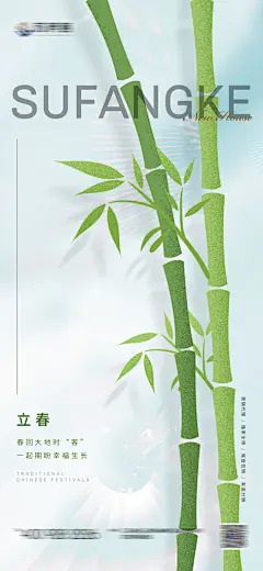 立春农历传统二十四节气海报展板