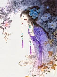 哀愁竟如此神圣，被缚的魂魄妖梦#插画#东方美学 #古风 #志怪小说 #妖梦