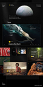 National Geographic World Changing Intuitive WebsiteUI设计作品移动应用界面其他UI首页素材资源模板下载