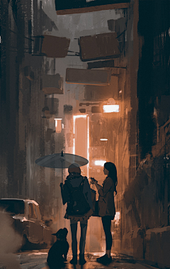 锅哩个锅采集到Atey Ghailan