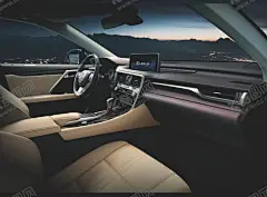 雷克萨斯新款RX内饰图片 【酷图网】汽车,雷克萨斯,新款,SUV,lexus,凌志,车内饰,夜景,夜晚,城市,山,座椅,中控台,方向盘,真皮座椅,汽车装潢,仪表盘,夕阳,戈壁,大气,新车,新车上市,越野车,豪华,名车,豪车,轿车,汽车广告,汽车海报,汽车背景,汽车展架,汽车活动,汽车单页,汽车团购,车展优惠,活动促销,购车广告