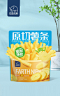 法思觅语原切薯条原味黄油味辣子鸡味薯条批发价零食即食100g
