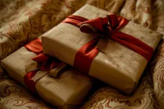 蝴蝶结礼物盒环保纸盒产品