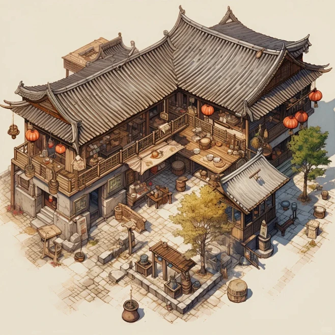武侠世界的客栈和酒馆 - 小红书-花瓣网