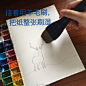 画一幅星空与鹿的水彩画绘画教程