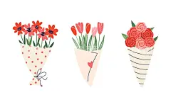 卡通花束  - 源文件下载【酷图网】母亲节花束,情人节花束,女神节花束,生日花束,节日花束,庆祝花束,一束花,花店,精美,清新,卡通花束,花朵,礼物,花,花卉,手账,卡通花束素材,花束,海报素材,广告,可爱,花束素材,图片,包装,插画,插图,免抠,素材,元素,矢量,卡通,手绘,手绘花束,简约,图案,花束插画,矢量花束,郁金香,玫瑰