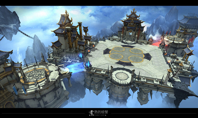 environmentscenecookedcrabs网易镇魔曲联赛场景