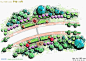 手绘平面图_景观手绘_园林吧论坛