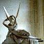 【文化典藏】《丘比特与普赛克》（Cupid and Psyche），作者卡诺瓦（Antonio Canova）。