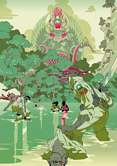 兔小欠采集到Tomer Hanuka