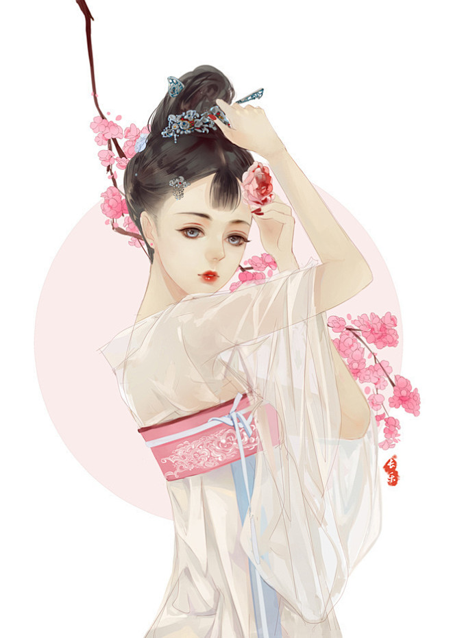 花与少女~  （作者：@长乐nina ​...