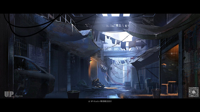 郑成龙-UP studio-影视概念设计-CG场景设计-影视美术-原画-学生作品-年代戏现代戏古装戏内外景
