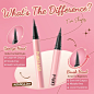 【Ready Stock】Pinkflash OhMyLine Black Brown Eyeliner Evenly Pigmented Long Lasting Waterproof Eye Make Up | Shopee Malaysia : PINKFLASH WATERPROOF LIQUID EYELINER: A waterproof liquid liner that uses with ease won't smudge and stays in place until you say