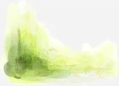 手绘黄绿色野外草地高清素材 页面网页 平面电商 创意素材 png素材