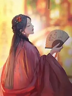 插画/古风/古风美女/壁纸