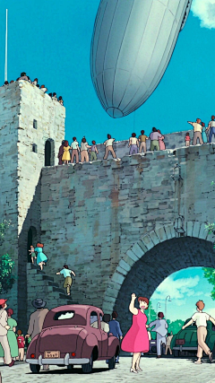 宁馨郁金香采集到天空之城——宫崎骏的梦幻王国