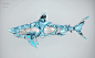 Aggressive Dangerous fish Ocean robot robotic sci-fi shark underwater wild