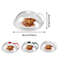 Microwave Fresh-keeping Vegetable Cover Anti-sputtering Microwave Food Cover Oven Oil Cap Rice Cover Kitchen Supplies - Specialty Tools - AliExpress