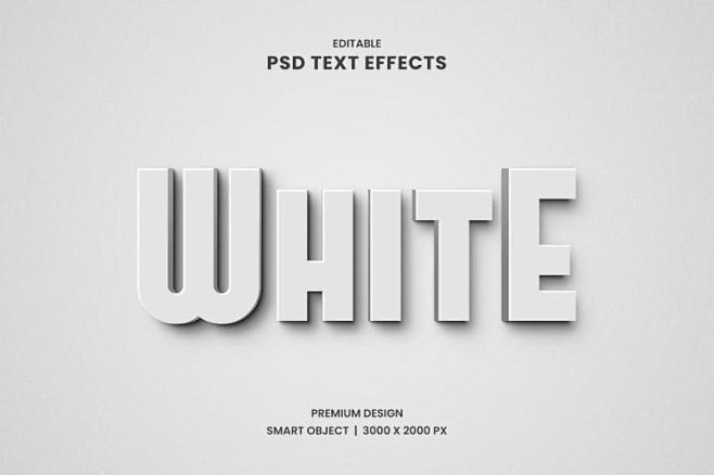 卡通3D立体文字海报logo字体特效样机...