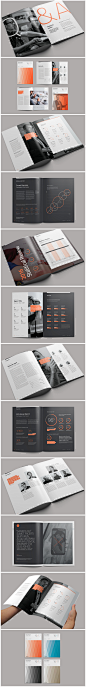 Divided Annual Report on Behance