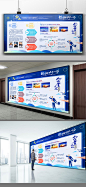 科技感企业文化墙公司简介荣誉形象墙展板1107(3)
