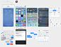 苹果ios7系统界面PSD素材