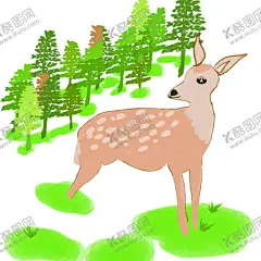 卡通鹿小鹿插画 【酷图网】卡通小鹿,手绘鹿,手绘小鹿,鹿表情包,鹿logo,矢量鹿,矢量小鹿,麋鹿,驯鹿,可爱小鹿,鹿,卡通鹿,小鹿,梅花鹿,卡通梅花鹿,矢量梅花鹿,手绘梅花鹿,卡通动物,梅花鹿卡通,小鹿表情包,卡通动物园,圣诞鹿,圣诞麋鹿,卡通动物世界,幼儿园插画,太阳,树叶,草丛,阳光,幼儿卡通画,墙画,装饰画