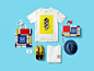 Marche Indie丰富多彩主题的品牌VI 设计圈 展示 设计时代网-Powered by thinkdo3