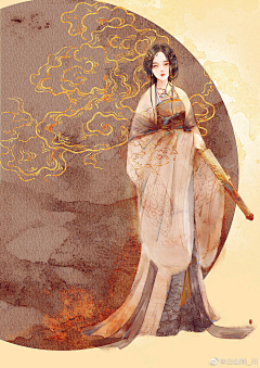 退圈圈名已弃采集到™不虞°¶古风底图（有人）