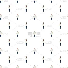 式样,船长,白色,制服,人,几何形状,图像,海洋,壁纸,重复