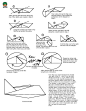 纸折航天飞机的折纸方法图解