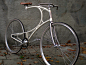 曲线优美的Van Hulsteijn自行车 工业设计--创意图库
