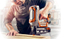 ridgid，强力敲钉机设计，工业设计，工具设计， 工业设计，产品设计，普象网