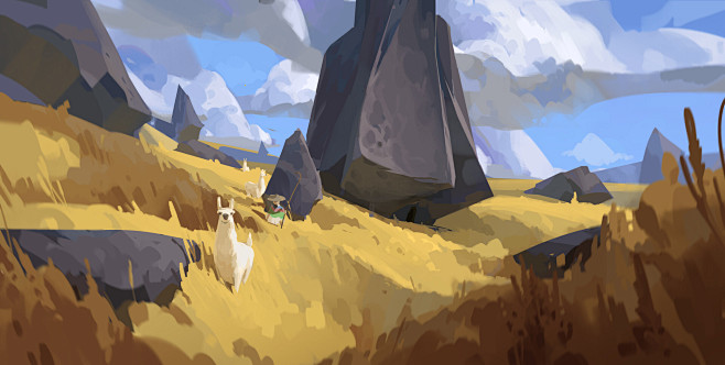 llama panorama