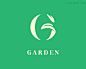 标志说明：GARDEN花园logo设计欣赏，logo采用G字母进行创意。