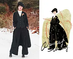 Nancy Zhang - Marc By Jacobs Jacket, Comme Des Garçons Pants, Topshop Heels - Lady Dandy.