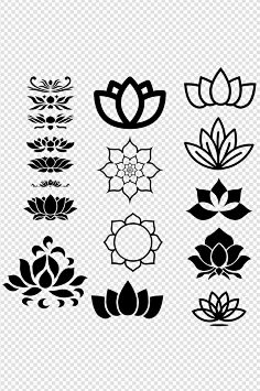 com采集pp_deer采集到illustrator荷花莲花logo标志图标设计nipic.