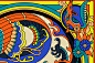 Tai chi : Illustration for a tai chi martial arts school