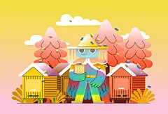 #三鹰堂功夫#
波兰华沙Paulina Sadowska插画作品赏 ​​​​