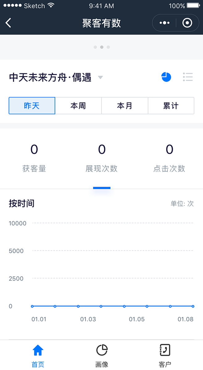 首页-图表-下拉刷新