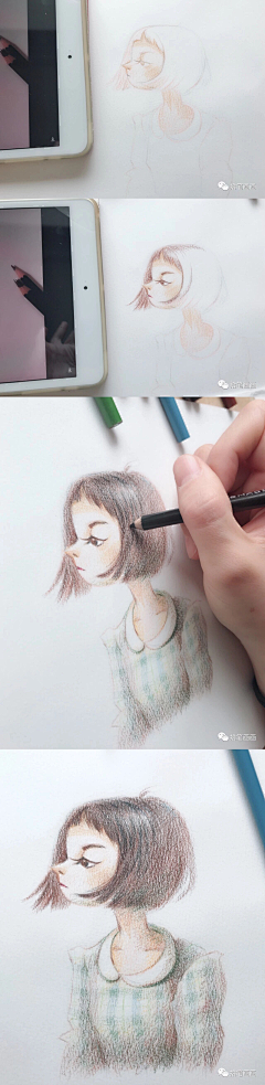 珥冬隅采集到水彩绘画过程