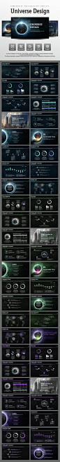 宇宙太阳系商务PPT模板简约国外PPT背景图片设计免费动态报告工作汇报总结企业介绍公司简介精美PPT制作ppt模板下载报告PPT#PPT#  Universe Design (PowerPoint Templates)