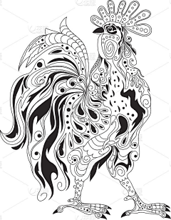布鲁BUSH采集到插画-线稿