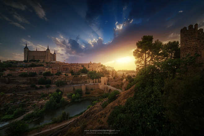 Toledo al atardecer.